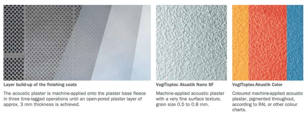 Acoustic Plaster Ceilings spray applied acoustic system - We Are SDG